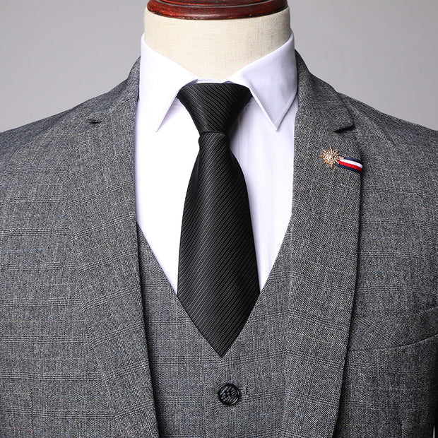 Three-piece suit for men