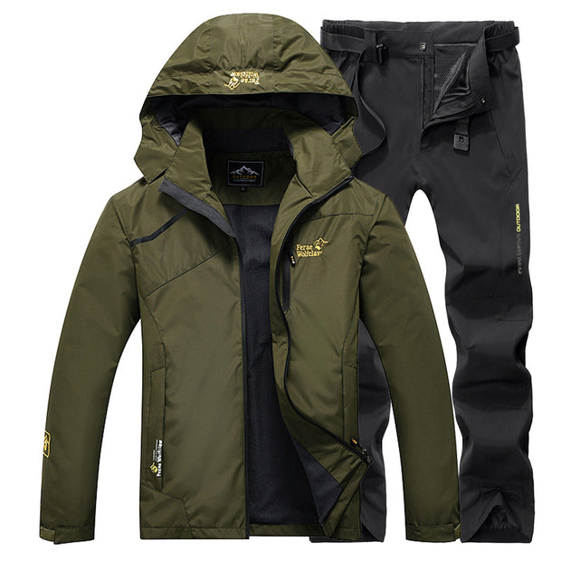 2 Piece Men's Fishing Rain Suit 