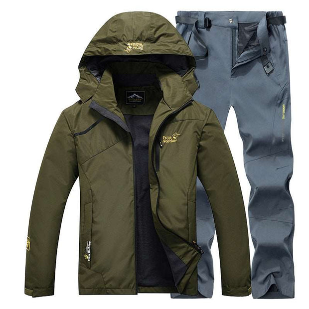 2 Piece Men's Fishing Rain Suit 