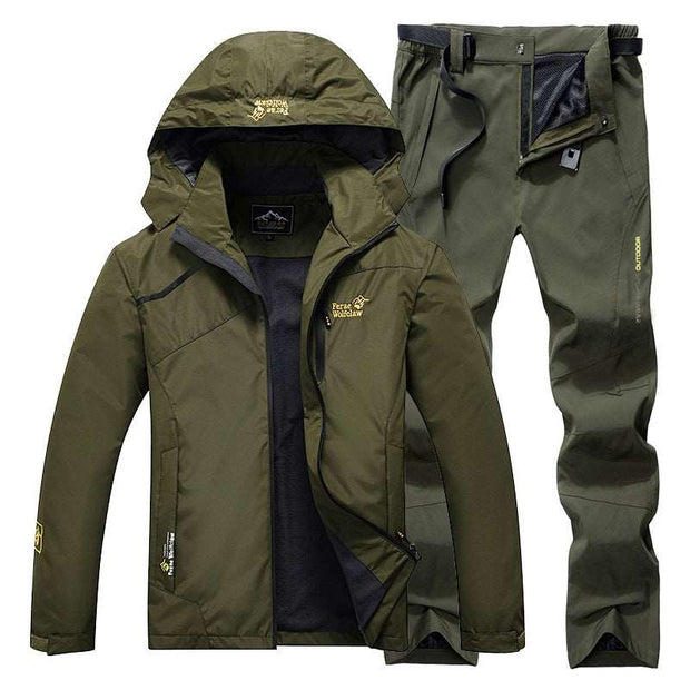 2 Piece Men's Fishing Rain Suit 