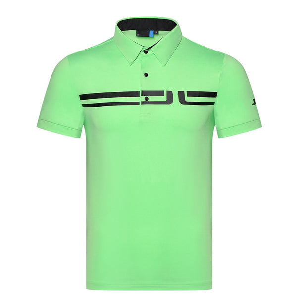 New Slim-Fit Golf Short-Sleeved Men's Shirt