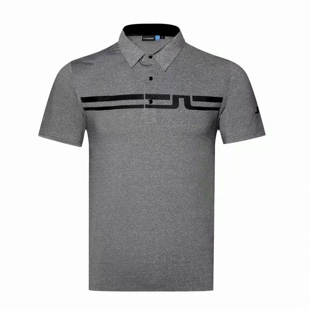 New Slim-Fit Golf Short-Sleeved Men's Shirt