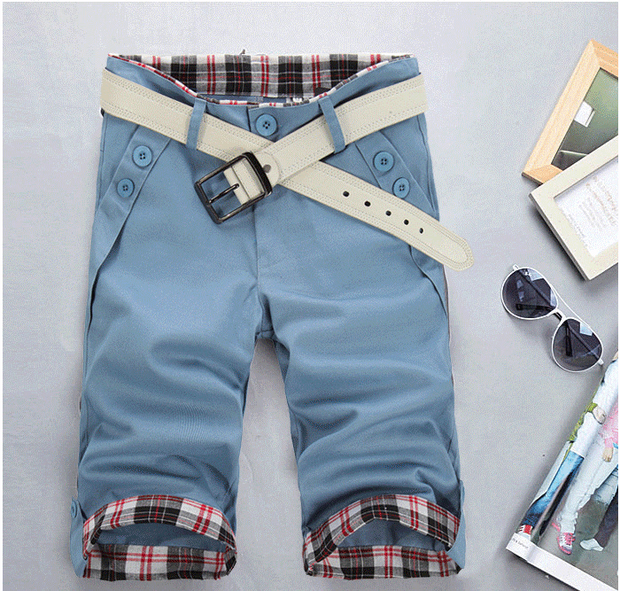 New Men's Summer 7 Point Casual Pants