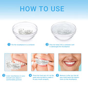 Anti Snoring Bruxism Mouth Guard Improve Sleeping Quality Mouth Guards with Storage Box