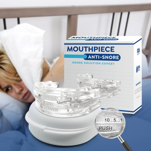 Anti Snoring Bruxism Mouth Guard Improve Sleeping Quality Mouth Guards with Storage Box