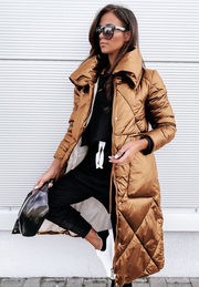 Ladies Trendy Winter Plus Size Long Coat