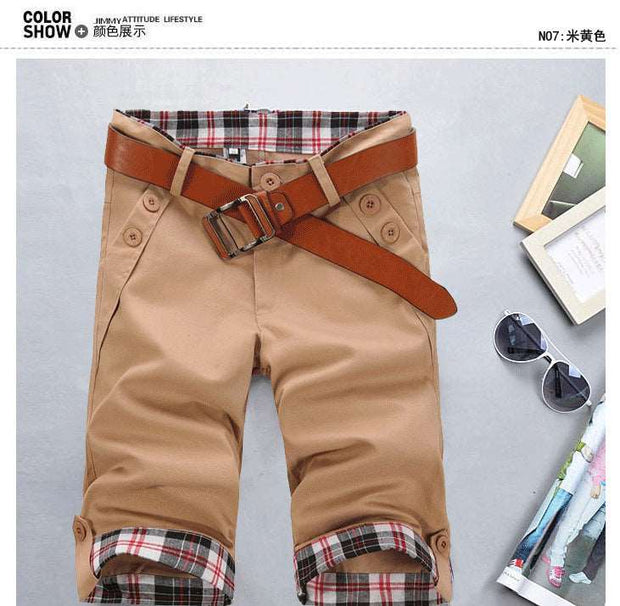 New Men's Summer 7 Point Casual Pants